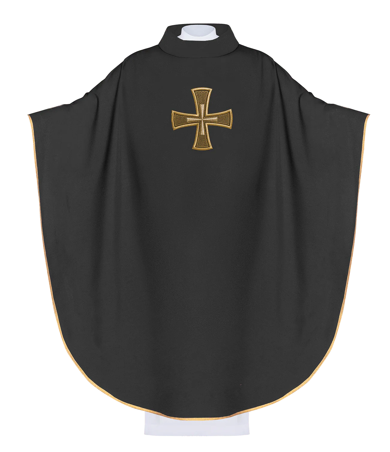 Black chasuble with gold cross - Image 7