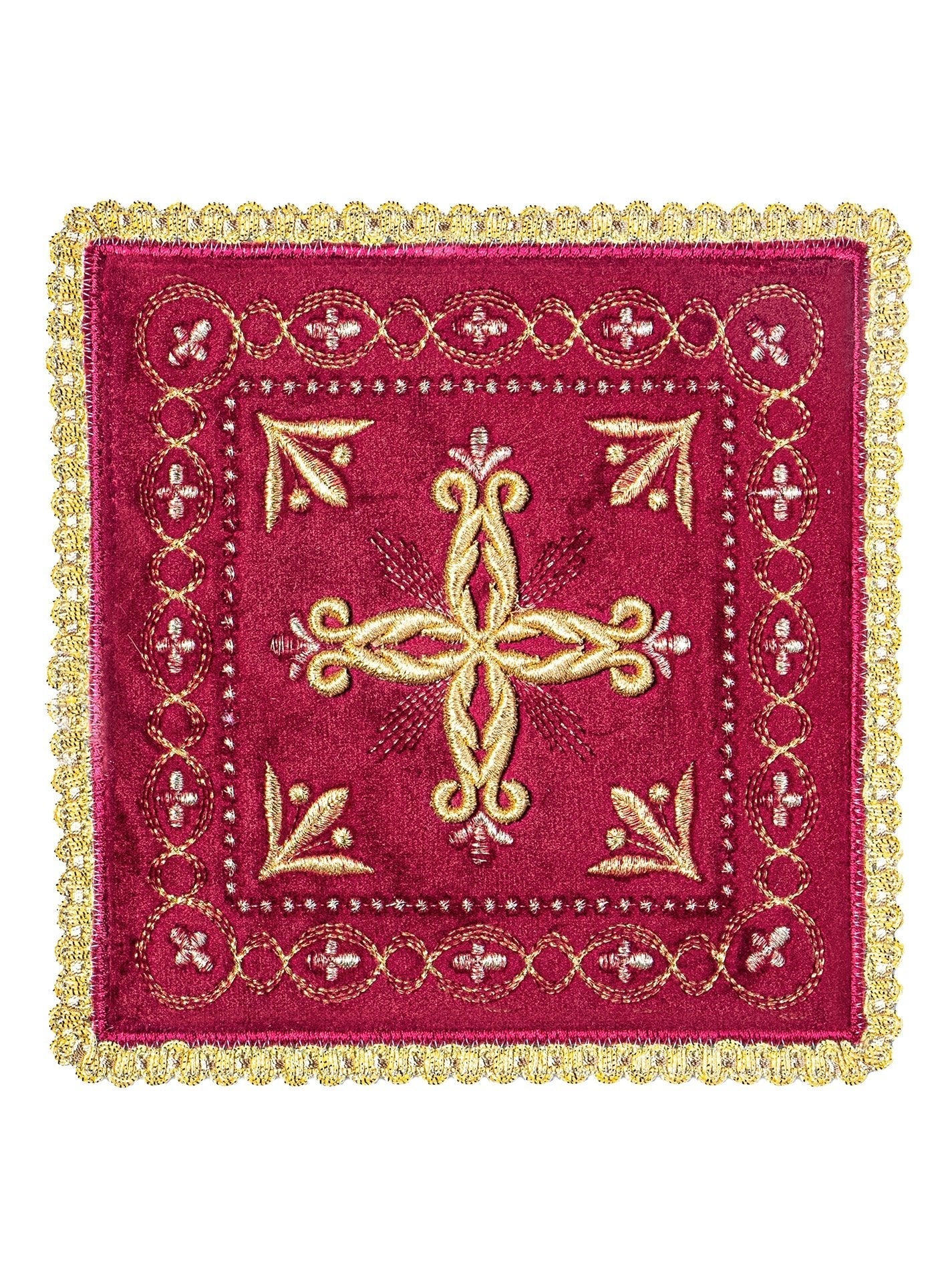 Chalice Linens red velvet texture - Image 3