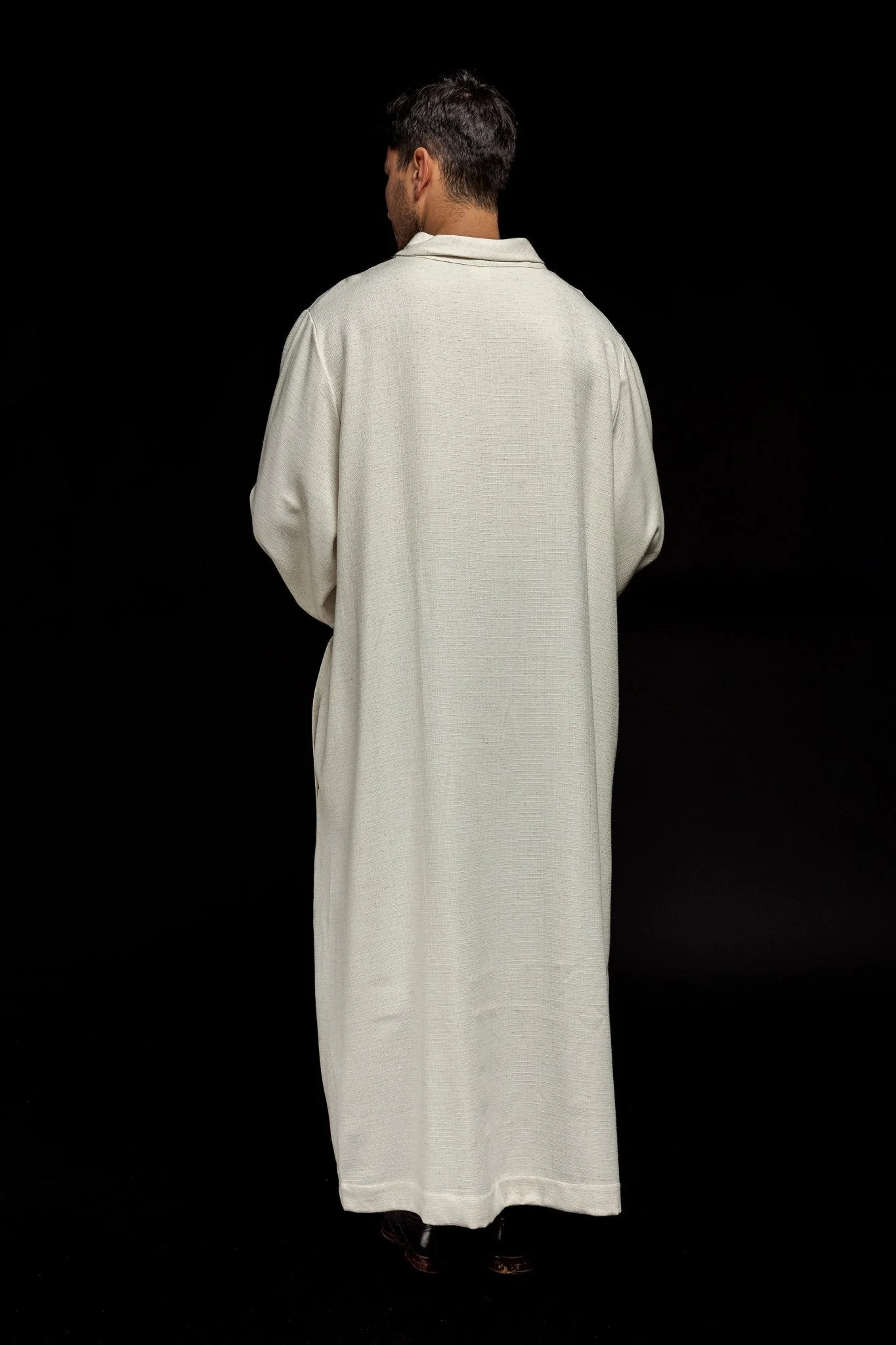 Clergy alb made of natural weaved fabric - Image 5