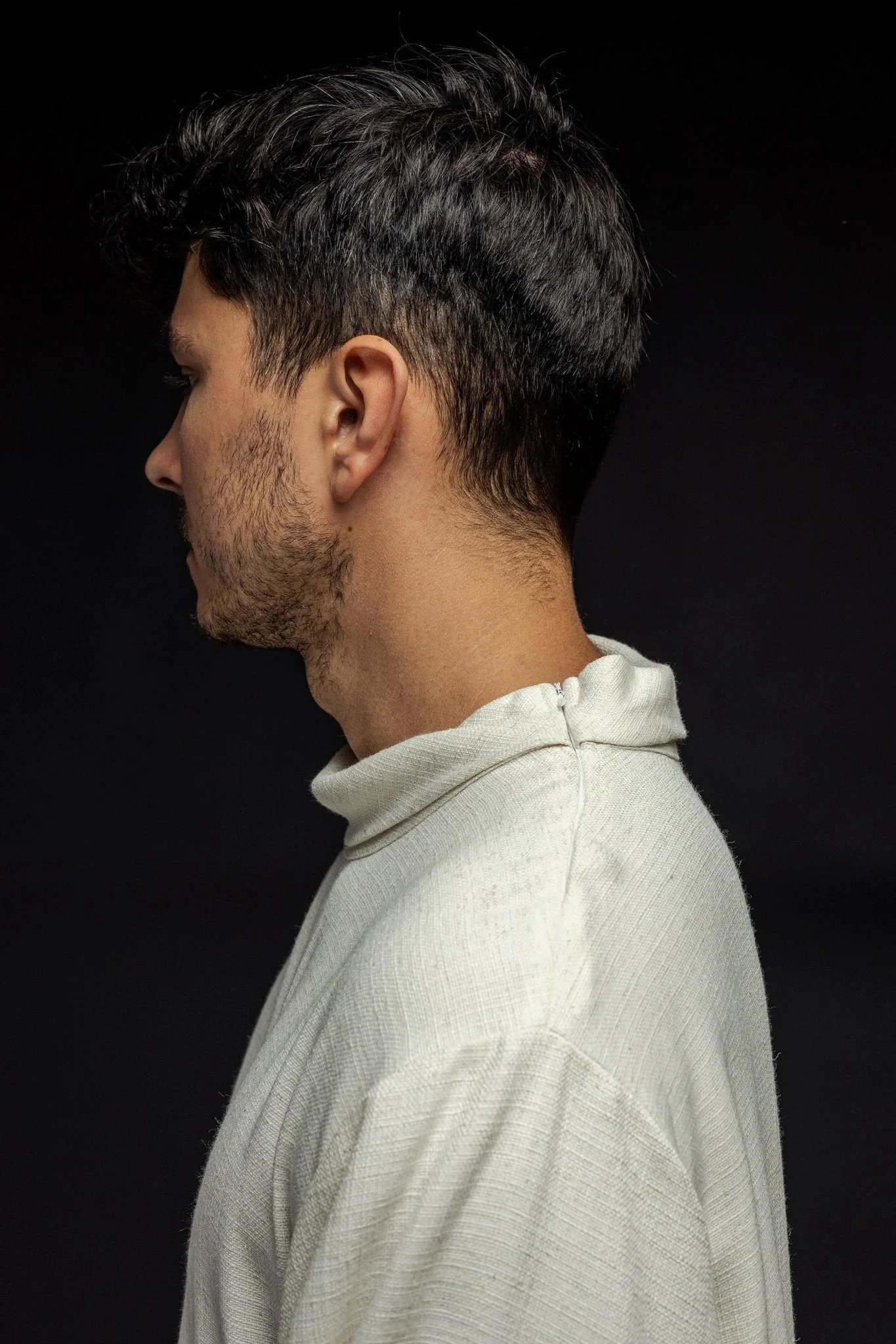 Clergy alb made of natural weaved fabric - Image 6
