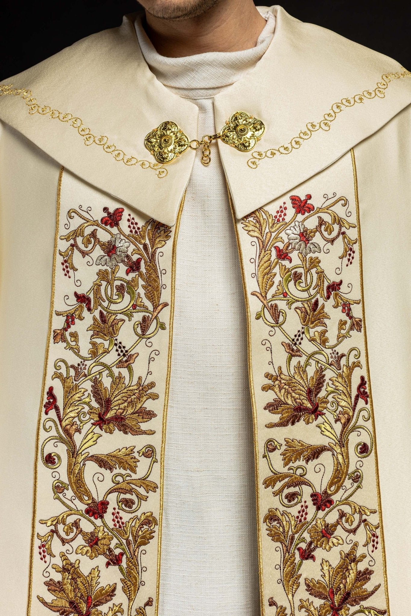 Decorated eucharistic cope with the PX monogram - Image 4