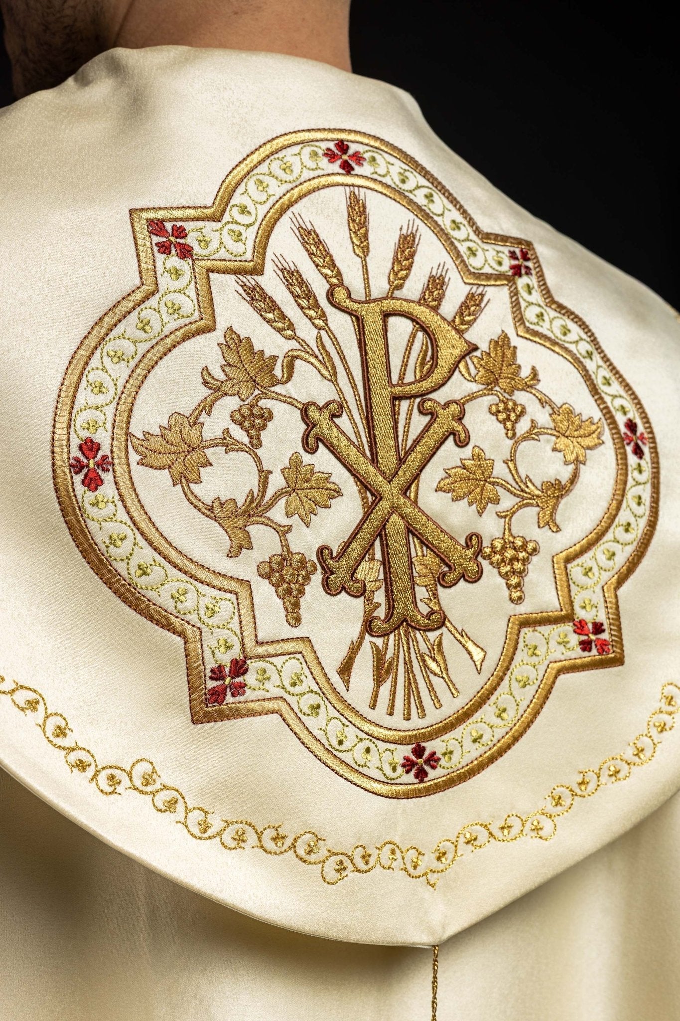 Decorated eucharistic cope with the PX monogram - Image 6