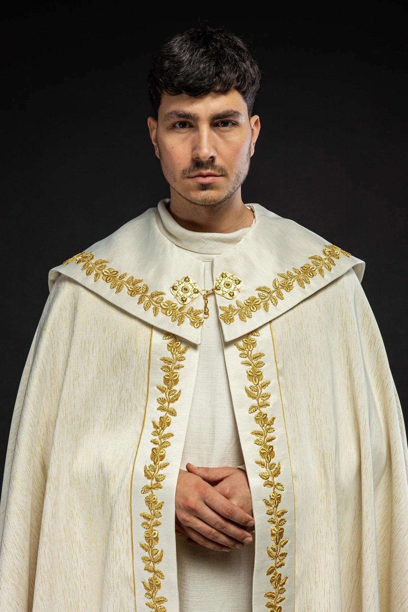 Ecru Marian Embroidered Cope - Image 2