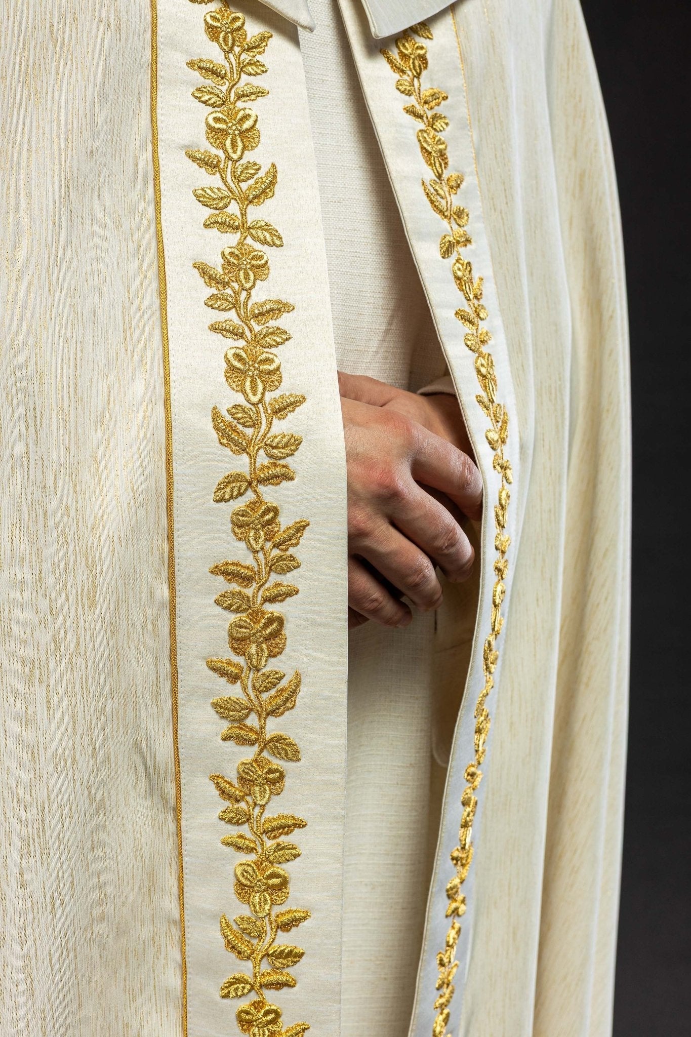 Ecru Marian Embroidered Cope - Image 5