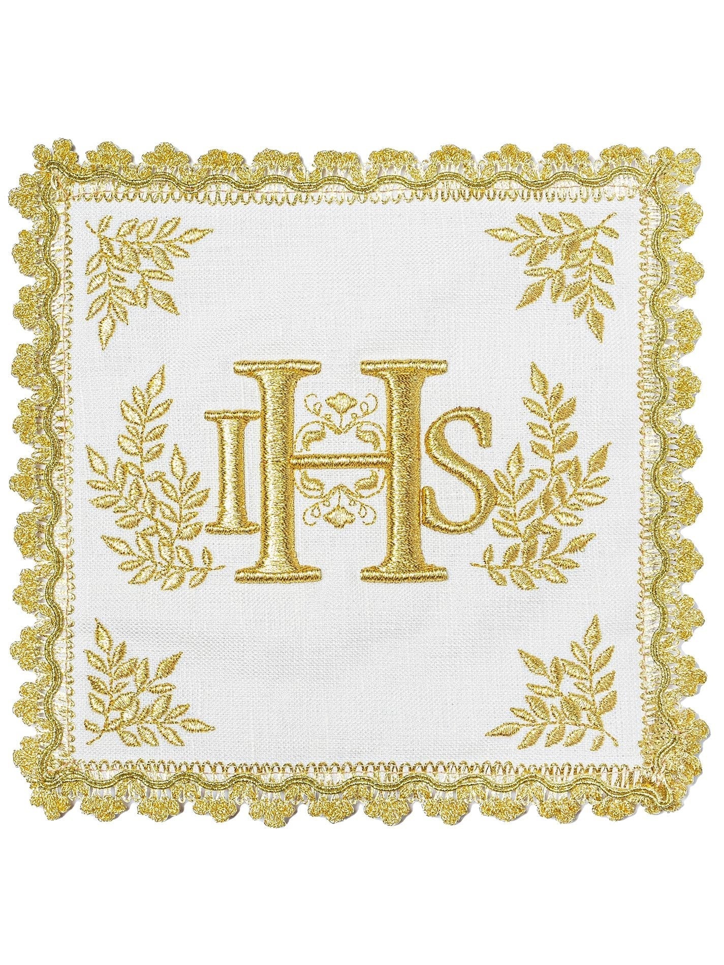 Elaborately Decorated Chalice Set with IHS Motif - Image 3