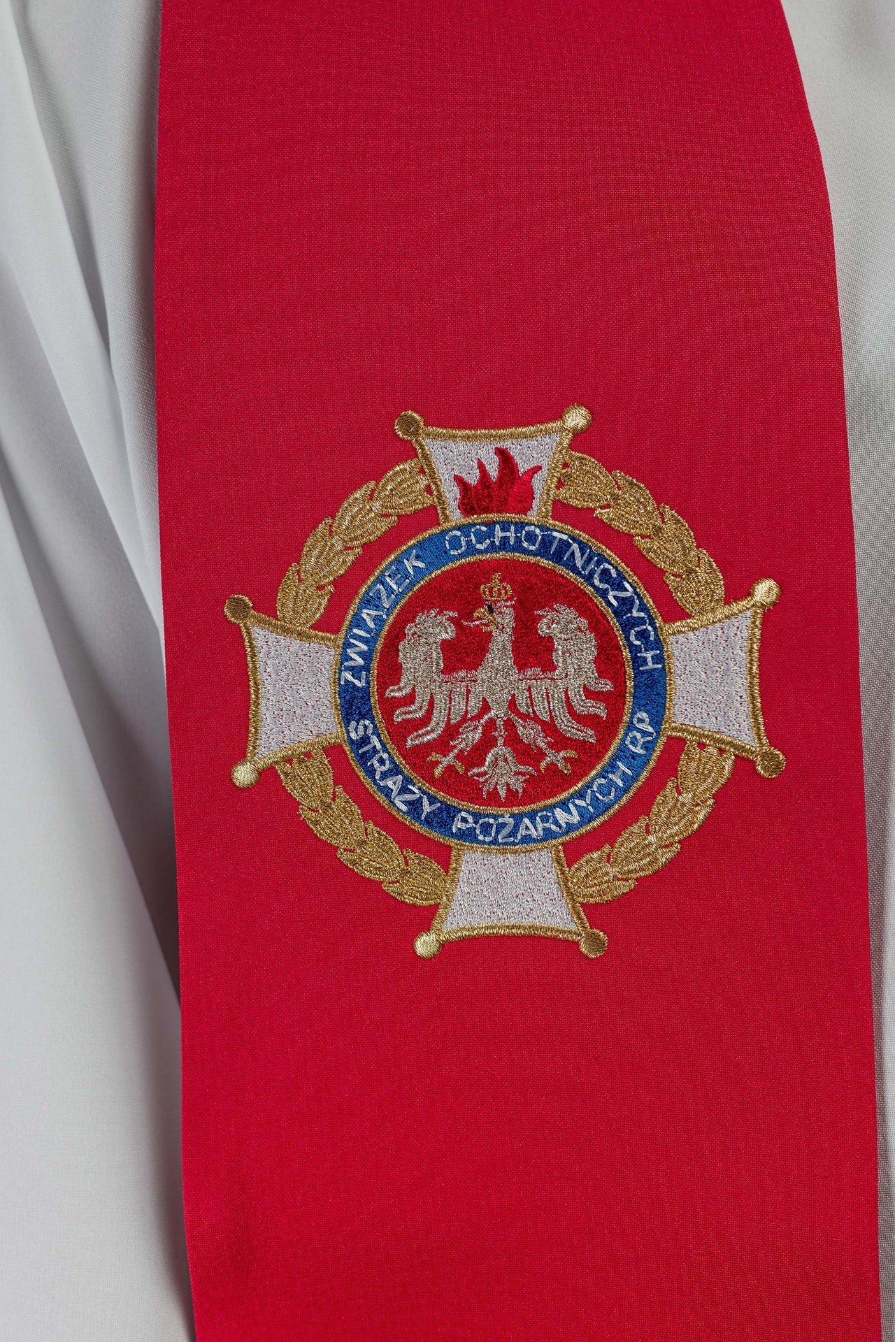 Embroidered Stole with an Image of Saint Florian - Image 3