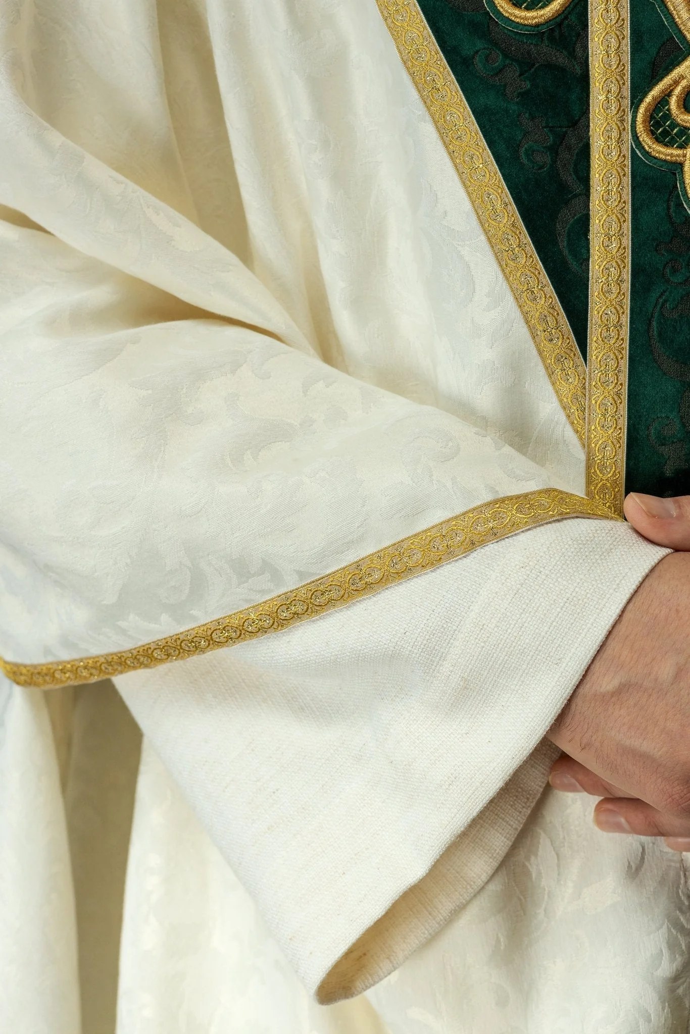 Handmade chasuble with velvet belt Handmade 7007 - Image 5