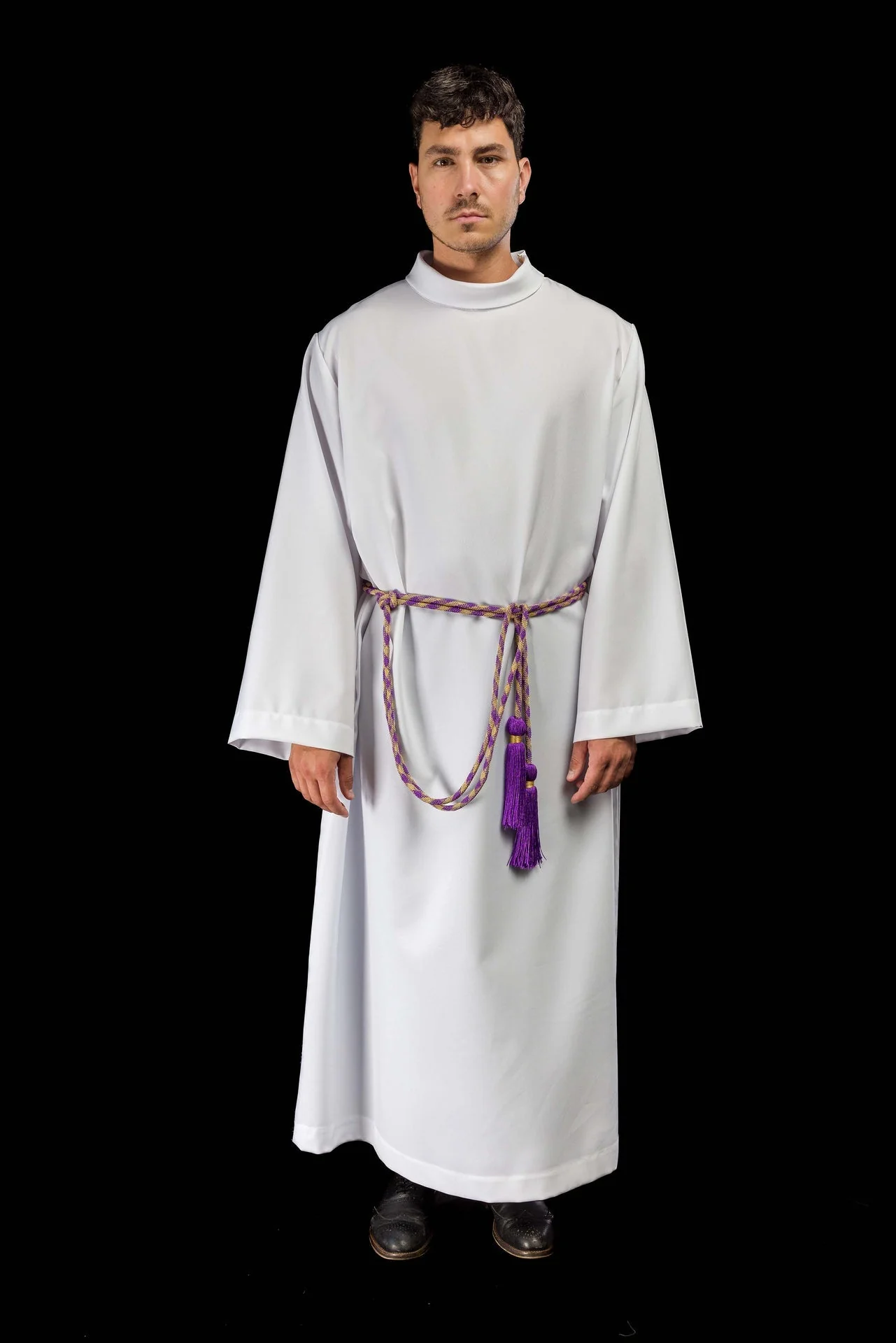 Purple and Gold Liturgical Cincture Premium - Image 5