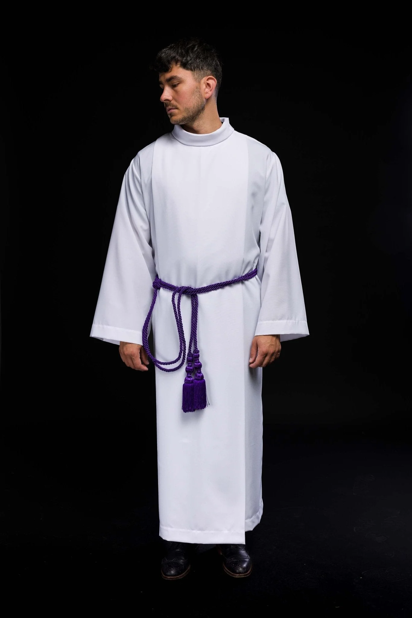 Purple liturgical cincture - Image 5