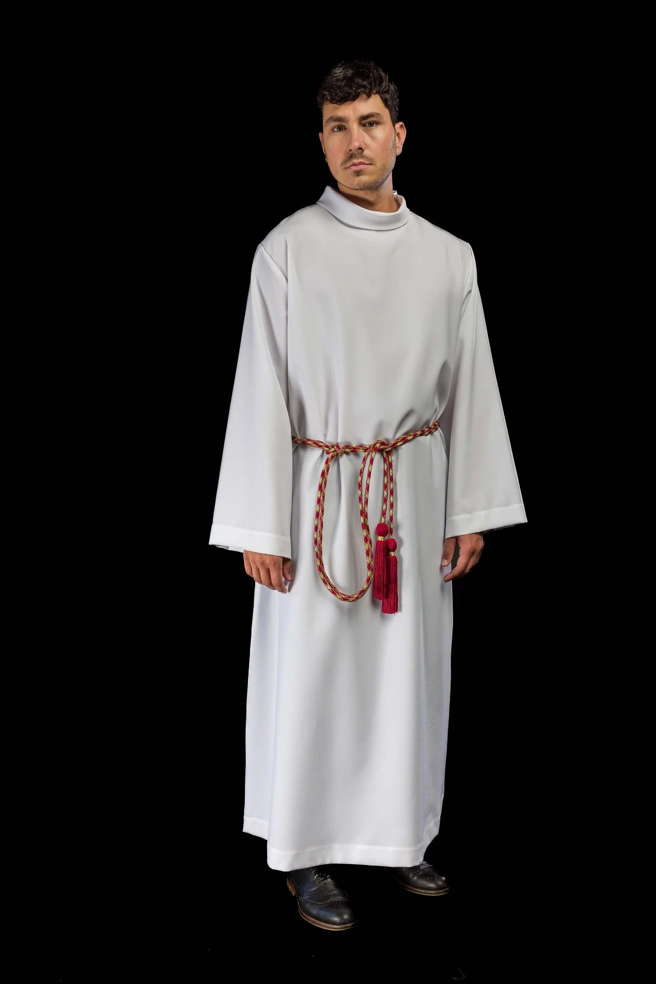 Red and Gold Liturgical Cincture - Image 5