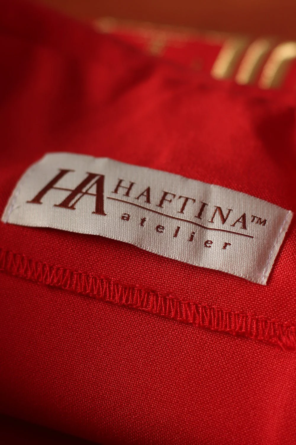 Red chasuble embroidered with IHS - Image 5