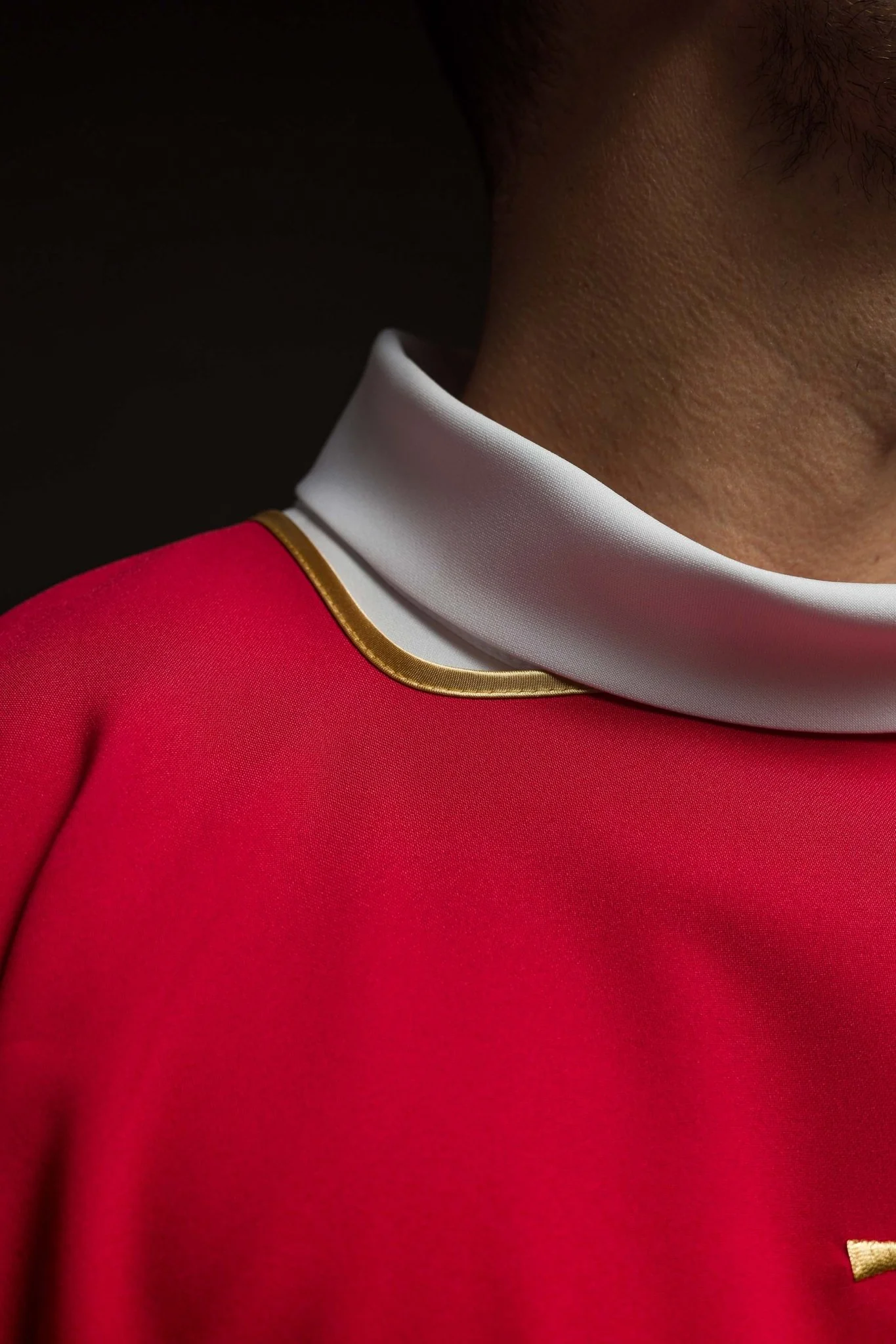 Red Dalmatic with Embroidered Gold IHS - Image 5