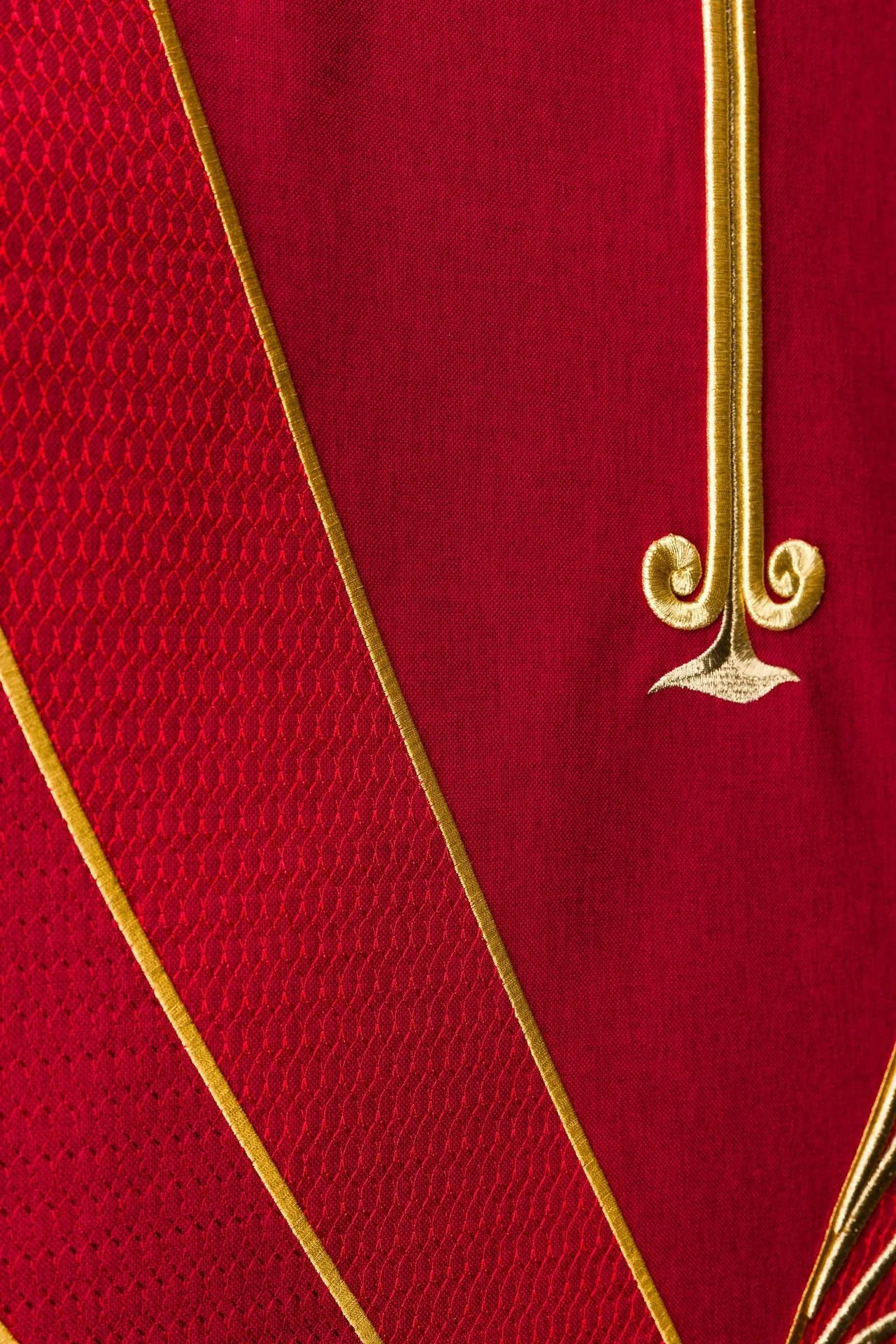 Red lectern cloth with PAX embroidery - Image 3